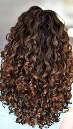 Curly Hair Color Ideas, Curly Hair Color, Long Curly Haircuts