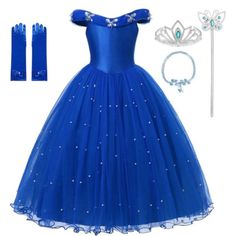 Even though Christmas celebrations and family get-togethers this year are all going to be fairly small, cozy affairs, it’s still fun for the kids to get dressed up in their party best for the occasion. This Dark Blue Princess Ball Gown is perfect for your little princess. Holidays, birthday parties, special events - we've got you covered. Features: Long, elegant, gown. Beads appliques. Zipper closure. Off-shoulders. Fabric & Care: Made of mesh, polyester, and cotton materials. Dry-cleaning prefe Holiday Princess Ball Gown For Fancy Dress, Princess Style Christmas Dress For Fancy Dress Occasion, Princess Ball Gown For Holiday Fancy Dress, Holiday Princess Dress For Fancy Dress, Princess Style Pink Dress For Christmas Fancy Dress, Princess Style Christmas Dress For Fancy Dress, Princess Style Dress For Christmas Fancy Dress, Princess Style Holiday Dress, Princess Style Christmas Fancy Dress