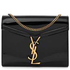 Beautiful Ysl Purse. Cassandra Patent Monogram Chain Wallet - Will Get Authenticated By Poshmark As Well :) Ysl Lou Camera Bag, College Handbags, Ysl Crossbody Bag, Ysl Purse, Saint Laurent Purse, Ysl Wallet, Elegant Wallet, Yves Saint Laurent Bags, Chain Wallet