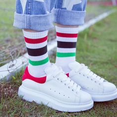 Material: Cotton • Item Length: 23-25CM • Type: Sock, Casual, Striped, Funny Socks Women, Cotton Socks, Woman Socks Cotton, Cute Socks Kawaii • Is Wholesale: YES • Popular Element: Stripes Pattern • Place Of Original: China Mainland Funny Socks Women, Stripe Socks, Funny Socks, Striped Socks, Cute Socks, Tube Socks, Fashion Socks, Long Shorts, Casual Socks