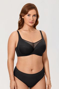 If you're in the market for an everyday style bra, then this would fit your need quite well. This bra is made of high-quality polyester. It has a full cup shape along with adjusted straps. The bra is chic with a solid pattern that is quite fetching. The back closure and underwire support make it a staple in the closet of most women. 

Specifications
Brand Name: GeraldBlack
Obscene Picture: No
Sexually Suggestive: No
Bra Style: Unlined
Material: Polyester
Origin: CN(Origin)
Support Type: Underwir Full Cup Nylon Bra With Medium Bust Support, Nylon Full Cup Bra With Removable Pads, Underwire Nylon Bra With Removable Pads, Underwire Bra With Removable Pads In Nylon, Nylon Underwire Bra With Removable Pads, Nylon Full Coverage Bra With Medium Bust Support, Fitted Underwire Nylon Sports Bra, Fitted Nylon Underwire Sports Bra, Supportive Full Cup Padded Bra