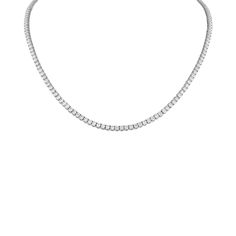 Diamond Tennis Necklace – Stephanie Gottlieb Minimalist Round Diamond Tennis Necklace, Minimalist Diamond Tennis Necklace For Anniversary, Minimalist White Gold Diamond Tennis Necklace, Stephanie Gottlieb, Diamond Tennis Necklace, Tennis Necklace, Tongue And Groove, Tennis Bracelet, Out Of Style