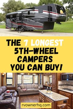 the 5th - wheel campers you can buy