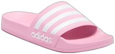 Adidas Casual Slides For Spring, Casual Adidas Flip Flops For Spring, Adidas Slip-on Slides For Spring, Adidas Slides For Spring, Adidas Spring Beach Flip Flops, White Adidas Flip Flops For Beach, Adidas White Flip Flops For Beach, Adidas Flip Flops For Spring Beach, Adidas Casual Sandals For Spring