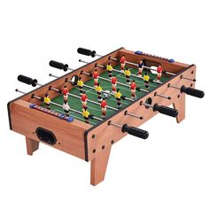 an image of a foosball table game