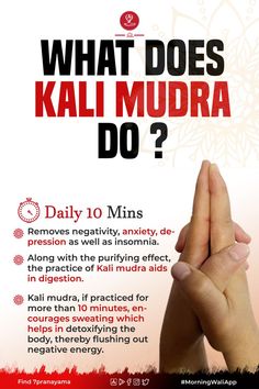 What does Kali Mudra do Kali Mudra, Reflexology Techniques, Healing Reflexology, Healthy Food Alternatives, Chakra Health, Mantra For Good Health, Yoga Hands, Biology Facts, Yoga Mindfulness