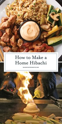 how to make a home hijachii recipe on a grill with the title overlay