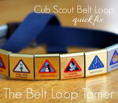 the belt loop tamer is designed to help children learn how to use it