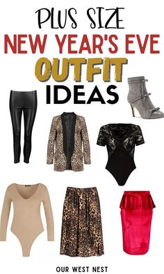 Plus Size New Year's Eve Outfit Ideas. Plus Size Party Outfit, Plus Size New Years Eve Outfits, Leather Leggings Casual, Casual Dinner Outfits, Dinner Outfit Casual, Casual Date Nights, Plus Size Party, Cute Blazers, Peplum Styling