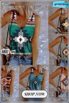 Women's Tank Top Army Green Red Blue Geometric Button Print Sleeveless Daily Weekend Ethnic V Neck Regular Geometric Painting S Multicolor Vest Tank Top For Festival, Bohemian Printed Tank Top For Vacation, Bohemian Printed Tank Top, Bohemian Printed Tank Top For The Beach, Bohemian Multicolor Sleeveless Vest, Sleeveless Summer Tops With Geometric Pattern, Bohemian Multicolor Sleeveless Tank Top, Bohemian Multicolor Vest Top, Sleeveless Geometric Pattern Top For Summer