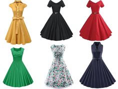 Amazon Retro 1950's Party Dresses from 18 Shipped! Passionate Penny Retro Party Dress, Vintage Outfits 40s, 1950s Casual, Passionate Penny Pincher, 1950s Party Dresses, Cheap Boutique Clothing, Vintage Outfits 90s, Womens Clothing Websites, Penny Pincher