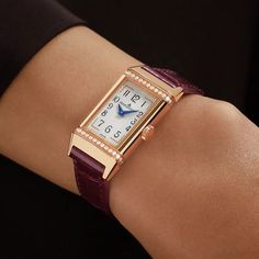 Pink Gold Ladies Watch Manual winding Reverso One Duetto 3342520 | Jaeger-LeCoultre Jaeger Lecoultre Reverso Women, Classic Formal Watch With Rectangular Case, Classic Formal Watches With Rectangular Case, Classic Rectangular Case Watches For Formal Occasions, Modern Formal Watch With Rectangular Case, Elegant Watches With Analog Display, Luxury Square Face Watch For Gift, Luxury Square Face Watch As Gift, Luxury Square Face Business Watch