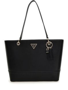 Bags Guess, Bag Guess, Guess Bag, Guess Noelle Bag, Guess Tote Bag, Luxury Black Shoulder Bag For On-the-go, Guess Bags Black, University Bag, Pretty Tote Bags