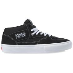 evo.com | Vans Shoes > The Vans Skate Half Cab Shoes are classic skate sneakers with upgrades for enhanced performance. With Duracap | Vans Skate Half Cab Shoes 2021 - 11.5 Black Classic Mid-top Skate Shoes With Laces, Classic High-top Skate Shoes With Laces, Vans Skate Shoes With Boost Midsole For Streetwear, Streetwear High-top Sneakers With Padded Tongue, Mid-top Sneakers For Skateboarding With Laces, Sporty High-top Skate Shoes, Functional Black Sneakers With Rubber Toe Cap, Sporty Skate Shoes With Rubber Toe Cap, Sporty Custom Breathable Sneakers For Skateboarding