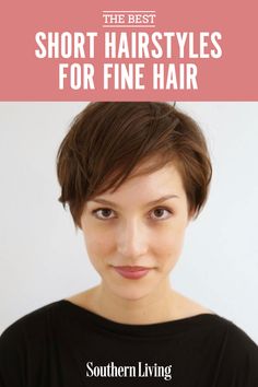 Haircuts For Straight Fine Hair, Short Haircuts For Fine Hair, Fine Hair Cuts, Fine Flat Hair, Best Short Hairstyles