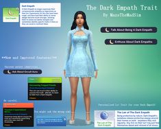 the dark empath trail by meeshhafadisi for the simsal