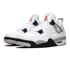 The Air Jordan 4 Retro OG ‘White Cement’ is a quintessential piece of sneaker history, revered for its classic design and deep-rooted connection to Michael Jordan’s on-court legacy. The 2016 re-release meticulously replicated the 1989 original, featuring a pristine white leather upper complemented by the iconic grey elephant print and subtle black accents. The vibrant [...] Zoom 2k, Low Air Jordan 1, White Cement, Jordan 8, Jordan 7, Grey Elephant, Jordan 2, Jordan 4 Retro, Air Jordan 6