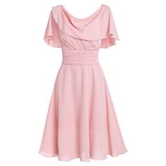 Flounce A Line Dress - Light Pink - 5V47561612 - Women's Clothing, Dresses  #Dresses #Women's #Clothing # #Dresses Flounce Pattern, Cheap Dresses Casual, Robes Vintage, Flounce Dress, Quoi Porter, Flounced Dress, Straight Dress, Blue Mini Dress, Line Dress