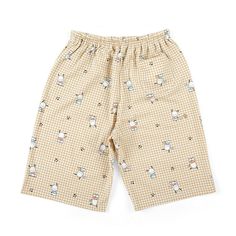 Half Pants for Adults is released in Japan Today~! Oversized T-shirts and shorts that you'll want to wear every day☆ A fun design with Sanrio Character studded on top of the gingham check★Perfect for one-mile wear♪ Size: [ML size]Waist: 64-77cm Material: 65% polyester 35% cotton% Detail: ●Waist is fully elastic●1 pocket on back right side*Model height: 159cm*The pattern of the all-over pattern design may vary slightly depending on the product. Machine washable Photo credit: Sanrio Japan Half Pants, Stationary Shop, Sanrio Japan, Aulani Disney Resort, Shanghai Disney Resort, Disney Shanghai, Oversized T Shirts, Plush Toy Dolls, Ear Hats