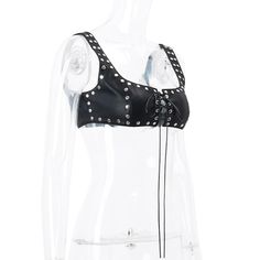 Please refer to our sizing chart for a guideline when choosing a size. 5 business days order processing time. 60% polyester 40% spandex Trendy Cropped Crop Top With Corset Back, Chic Crop Top With Corset Back And Tank Straps, Fitted Crop Top With Corset Back, Fitted Trendy Crop Top With Corset Back, Trendy Fitted Crop Top With Corset Back, Party Crop Top With Adjustable Straps, Trendy Crop Top With Corset Back For Night Out, Trendy Cropped Corset For Night Out, Sleeveless Corset Back Crop Top For Club