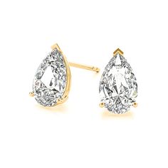 Discover the timeless elegance of our Classic Pear Shape Diamond Stud Earrings! These stunning earrings feature sparkling lab grown diamonds in a pear cut, adding a touch of sophistication to any outfit. Elevate your style and make a statement without compromising your values. IGI certificates are provided for earrings with a total carat weight of 2.00 and above Diamond Anniversary Rings, Your Values, Diamond Stud Earrings, Pear Shaped Diamond, Fine Jewelry Designers, Diamond Stud, Stunning Earrings, Men's Rings, Emerald Ring