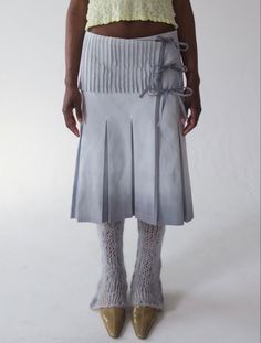 Ballet Core, Tie Skirt, Mode Inspo, Dream Clothes, Fashion Killa, Look Cool, Design Inspo, Runway Fashion, Pleated Skirt