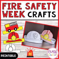 fire safety week crafts for kids to make