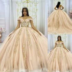 Champagne Quinceanera Dresses Sweet 15 16 Off the Shoulder Prom Party Ball Gowns.  "This pin contains affiliate links, which means I may earn a commission at no cost to you extra for you". 
 #affiliate #advertising" Champagne Quinceanera, Champagne Quinceanera Dresses, Pokemon Birthday Party, Pokemon Birthday, Sweet 15, Wedding Veil, Prom Party, Sweet Dress, Quinceanera Dresses