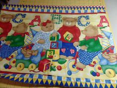 two children's rugs with teddy bears on them