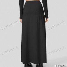 High-Waisted Skirt with Built-in Shorts, High Slits, and Anti-Slip Elastic for Flawless Coverage Fitted High Waist Maxi Skirt With Split Design, High Waist Stretch Skirt With Side Slits, High Waist Solid Color Maxi Skirt, Fitted Solid Skirt With Side Slits, Fitted Solid Color Skirt With Side Slits, Fitted Full-length Skirt With Split Design, Fitted Long Skirt Solid Color, Stretch High Waist Maxi Skirt, High Waist Stretch Solid Maxi Skirt