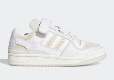 Size 11.5 - adidas Forum Low x Ivy Park White 2020. NEW WITH BOX. SHIPPED WITH UPS GROUND MAIL OR SIMILAR. 100% AUTHENTIC. SOLD OUT. RARE The Adidas Ivy Park x Forum Low 'White' is a sleek and stylish update to the classic hoops shoe. This low-top sneaker is crafted from premium suede and leather, with a looped lacing system and an adjustable strap for a secure fit. The tongue is updated with Ivy Park branding, while EVA cushioning provides comfort and support. A translucent rubber outsole compl Adidas Ivy Park, Adidas Forum Low, Forum Low, Adidas Forum, Ivy Park, Swag Shoes, Womens Athletic Shoes, Adidas Superstar Sneaker, Dream Shoes