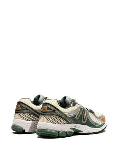 New Balance x Aimé Leon Dore 860 v2 "Green" Sneakers - Farfetch Leon Dore, Sneakers Green, Aime Leon Dore, Mens Fashion Blog, Best Mens Fashion, Green Sneakers, New Balance Sneakers, Brown Sneakers, Sneakers Blue