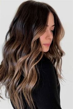 Hair Dye Techniques, Brunette Balayage, Beautiful Hair Color, Brown Balayage, Brown Hair With Highlights