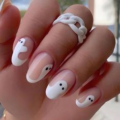 Holloween Nails, Halloween Nails Easy, Halloween Acrylic Nails, Cute Halloween Nails, Cute Nails For Fall, Nagel Tips, October Nails, Thanksgiving Nails, Nail Swag