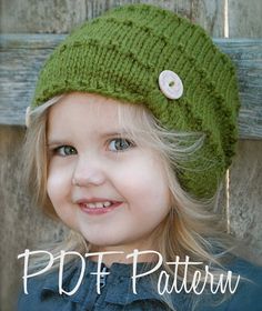 Heidi May, Toddler Patterns, Crochet Kids Hats, Knitted Hats Kids, Knitting Hat, Baby Hats Knitting, Worsted Weight Yarn