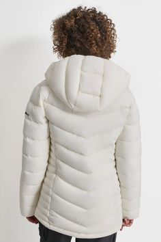 Lightweight Short puffer Long sleeve Removeable hood Full zipper closure Zipper pockets Poly fill Origins: Imported Style: DLSMPR20 | DKNY Women's Lightweight Puffer Jacket in White Size Medium Lightweight Puffer Jacket, Fall Neutrals, Dkny Jeans, Polo Sweatshirt, Lightweight Shorts, Back Women, Boot Accessories, Denim Leggings, Sweater Sale