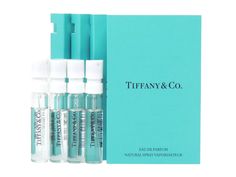 Item: Tiffany & Co EDP Eau De Parfum Spray Samples Size: 1.2ml .04fl oz Quantity: 4 Condition: NEW with card Description: Carded fragrance samples. Great way to test a new fragrance or have a wide selection of fragrances without having to buy full size bottles. Perfect for your wallet or purse. Never leave home without your favorite fragrance. Take it to the gym, on a date or leave one in your car. Great for traveling and Airline Approved to go in a carry on bag. Makes a great gift or stocking stuffer. What is in the picture is exactly what you receive. Payment: Visa, Mastercard, Discover, American Express and Paypal is accepted. Shipping: Shipping is FREE to the US. Item should arrive within 1-4 business days after being shipped. International shipping is NOT available. I take pride in sh Fragrance Samples, Tiffany And Co, New Fragrances, Womens Fragrances, Perfume Spray, Women Fragrance, Carry On Bag, Tiffany & Co., Travel Size Products