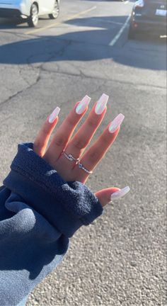 Summery Nails, Simple Acrylic Nails, Classy Acrylic Nails, Pretty Acrylic Nails, Short Acrylic Nails, Best Acrylic Nails, Long Acrylic Nails, Cute Acrylic Nails