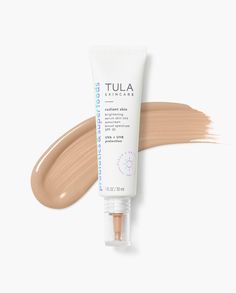 A weightless, breathable skin tint packed with skin-first ingredients to boost your daily glow. This serum-light formula, featuring our new Rainbow SeabrightTM Elixir, helps brighten and even the look of skin tone, provide SPF 30 protection, and is clinically proven to increase skin radiance. This new 30-shade makeup-skincare hybrid was developed with an intensive shade exploration process in partnership with professional make-up artists experienced in working on diverse skin tones. What you get Perfect Skin Routine, Probiotic Skin Care, Tinted Serum, Sunscreen Face, Tula Skincare, Tinted Sunscreen, Skin Quiz, Skin Shine, Tinted Spf