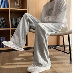 Casual Pants Style, Y2k Pants, Baggy Cargo Pants, Wide Leg Sweatpants, Sports Trousers, Straight Trousers, Zipper Jacket, Streetwear Women, Men's Sweatpants