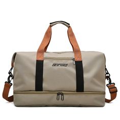 Place Of Origin : China (mainland) Occasion : Versatile Material Composition : nylon Item Width : 27cm Item Weight : 0.46kg Item Length : 2.5cm Item Height : 46cm Model Number : 310 Gender : MEN Travel Bag : Travel Duffle Pattern Type : Solid Closure Type : zipper Style : Casual Have Drawbars : No Main Material : nylon Brand Name : KXBXYTEMAI Item Type : travel bags Lining texture : polyester fibre pattern : Solid color items no : 310 Applicable scenarios : Business travel colour : Khaki, green, Sports Bags Gym, Style Sportif, Workout Bags, Travel Handbags, Travel Bags For Women, Travel Duffle, Travel Duffel, Bags Travel, Sport Bag