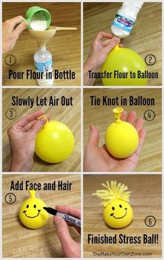 instructions for how to make an inflatable balloon