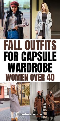 Finding stylish women over 40 fall outfits can feel overwhelming, but it doesn’t have to be! This guide to a fall capsule wardrobe for women over 40 is packed with versatile autumn outfits and elegant fall outfits that fit your lifestyle. From casual to chic, explore cute outfits for women over 40 to keep you looking fabulous all season. Get your FREE capsule wardrobe guide and embrace autumn with confidence and ease! Fall Outfits Women Over 40, Cute Outfits For Women, Outfits Women Over 40, Oh Honey, Elegant Fall