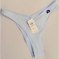 Nwt! Hollister Baby Blue High Waist High Leg Haut Jambe Bikini Bottoms. Never Worn. Never Even Tried On. Safety Tape Still Intact. Bought The Wrong Size And Never Made It Back To The Store To Return. Casual Light Blue Stretch Swimwear, Light Blue Stretch Swimwear For Spring, Casual Blue Lined Swimwear, Blue Brief Swimwear For Spring, Blue Spring Swimwear Brief, Summer Seamless Blue Bottoms, Casual Blue Brief Swimwear, Light Blue Stretch Bottoms For Beach Season, Casual Blue Seamless Swimwear