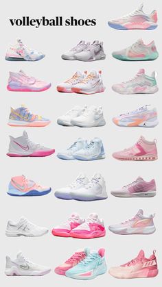 #volleyball #volley #volleyballshoes #shoes #volleyballgirl Cheap Volleyball Shoes, Nike Volleyball Shoes, Pink Basketball Shoes, Nike Volleyball, Nike Shoes Women Fashion, Pretty Sneakers, Preppy Shoes