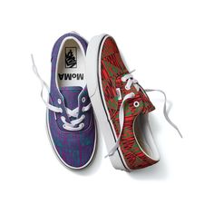 100% Authentic Purple/Red Colors Logo Print Allover Moma Collaboration Size 6.5men's / 8 Women's New With Tags On, No Box Moma Store, Moma Museum, Faith Ringgold, Moma Design, Converse One Star, Modern Accessories, Vans Authentic, Vans Sk8, Vans Classic