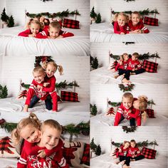 Christmas Picture Poses For Kids, Kids Indoor Christmas Pictures, Diy Christmas Photoshoot Siblings, Kid’s Christmas Photoshoot, Christmas Pictures At Home Kids, Christmas Diy Photoshoot Kids, Inside Christmas Photo Shoot Family, Indoor Christmas Photoshoot Kids