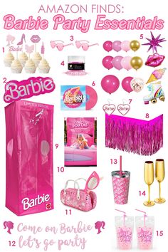 barbie birthday party essentials for girls