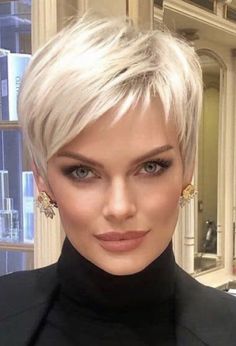 Cornrows Ideas, Sunkissed Hair, Haircut Pixie, Human Hair Wigs Blonde, Short Hairstyles For Thick Hair