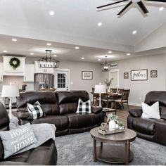 the living room is clean and ready for us to use in its new owner's home